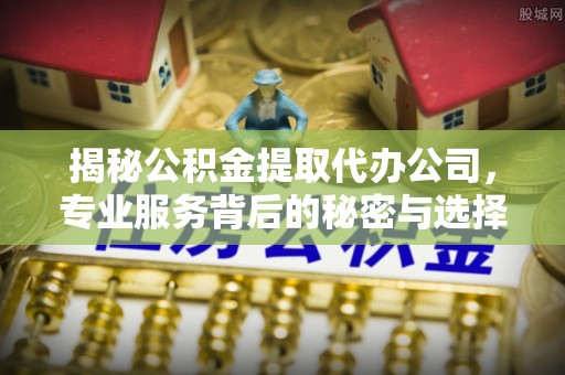 远安揭秘公积金提取代办公司，专业服务背后的秘密与选择指南