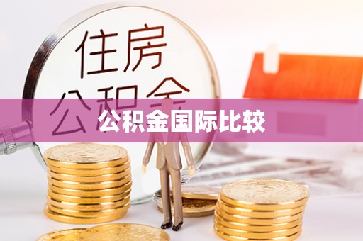 远安公积金国际比较