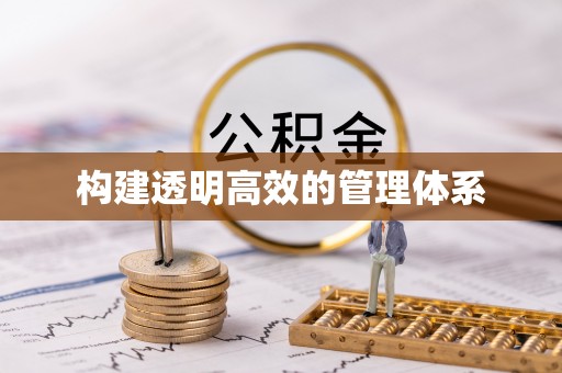 远安构建透明高效的管理体系