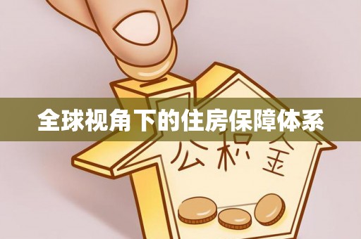 远安全球视角下的住房保障体系